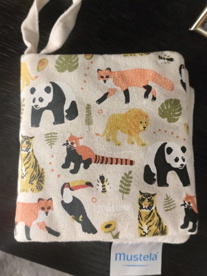 Baby book new, first contact for infant