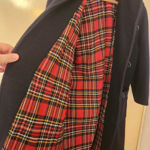Vintage English Duffle Coat 1960s like new, 100% wool, unisex