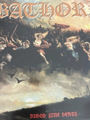 Bathory Blood Fire Death βινύλιο LP σαν καινούργιο
