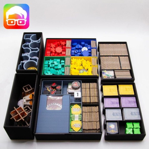 Nucleum Board Game Organizer new, fits sleeved cards