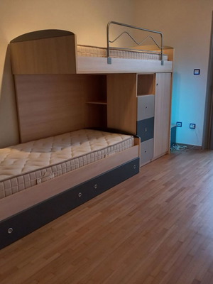 Κουκέτα με αυτόνομα κρεβάτια καινούργια με αποθηκευτικούς χώρους