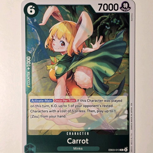 one piece card game carrot Carrot (TCG Sleeves) main image 1