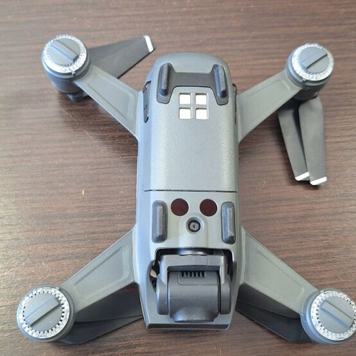 DJI Spark drone used with controller and accessories