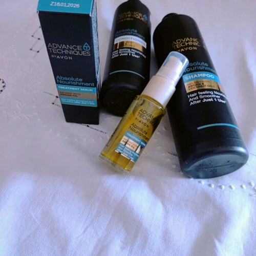 Avon Absolute Nourishment Hair Care Set with Argan Oil