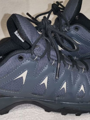 Παπούτσια Salomon X Braze αδιάβροχα Goretex πεζοπορίας 39,5 μπλε σαν καινούργια