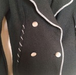 Wool black jacket cardigan S used