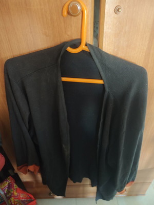 Γυναικεία ζακέτα μαύρη μεταχειρισμένη XXL/4XL
