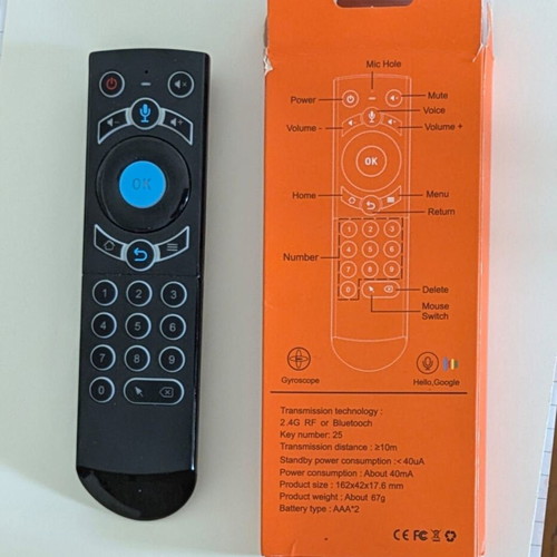 Air Mouse 2.4G with Voice Search and Backlight new