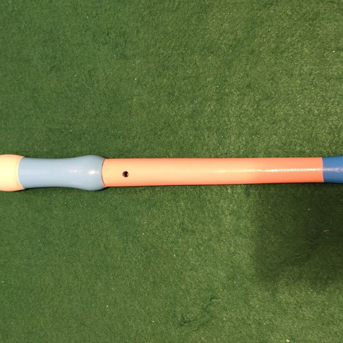 Children's wooden recorder with colorful designs