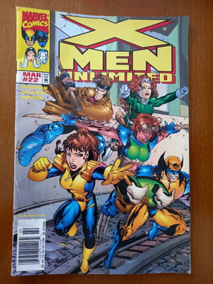 X-men Unlimited issue 22 used, January 1999