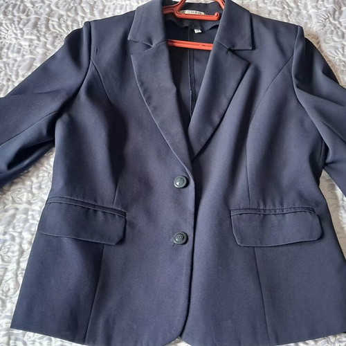Jacket like new, summer spring, dark blue, size L