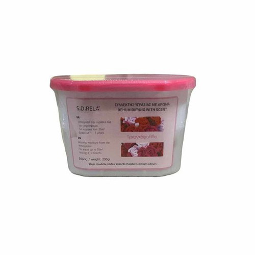 Dehumidifier with rose scent 230gr Sidirela new