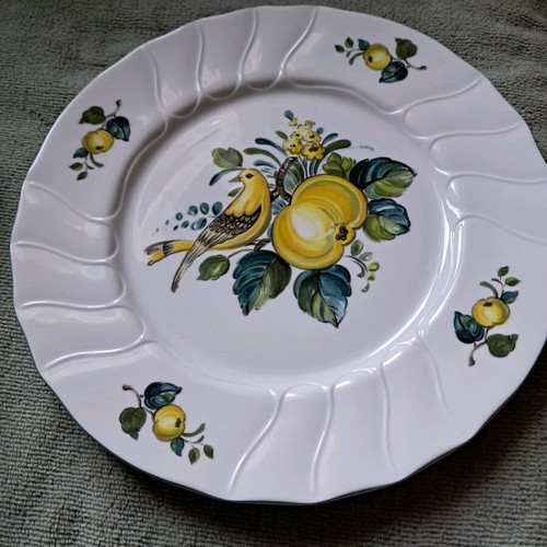 Large Vitro Porcelaine Plate 26 cm new