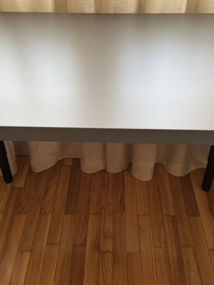 IKEA LINNMON / OLOV γραφείο μεταχειρισμένο με πτυσσόμενα πόδια 100x60