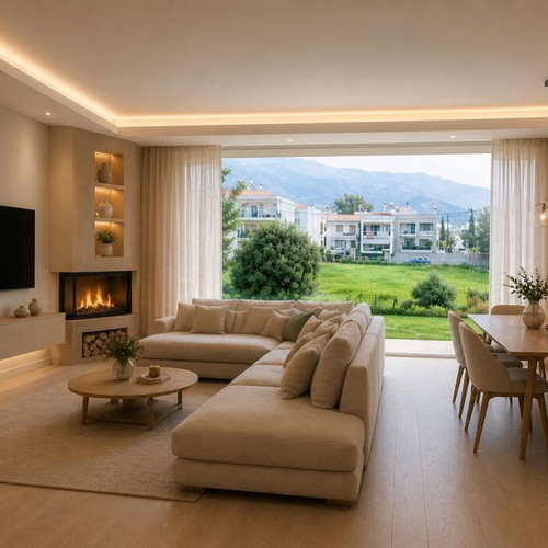 Maisonette 250 m² with sea and mountain view in Patras, modern luxury