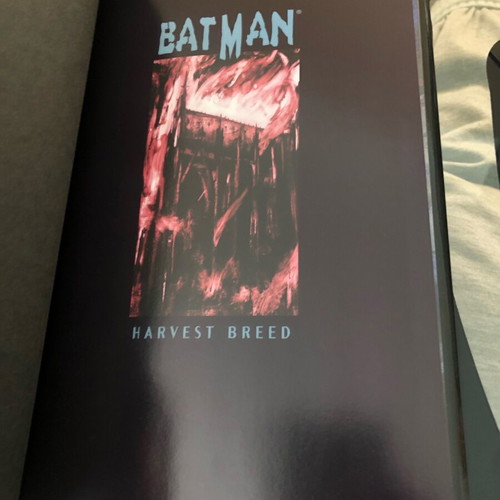 Batman Harvest Breed HC original graphic novel 2000 new, 1st print DC Comics
