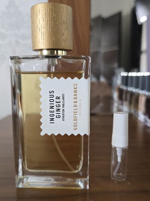 Ingenious Ginger Goldfield&Banks 3ml new decanted perfume