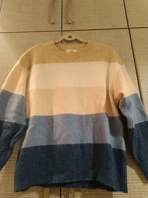H&M striped sweater new, multicolor, size XS