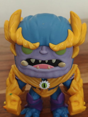 Funko Pop! Marvel Mech Strike Monster Hunters Thanos #993 refurbished
