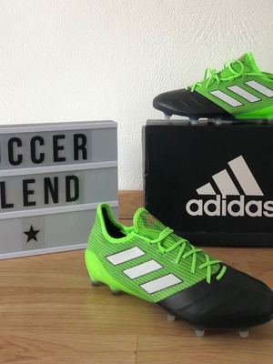 Adidas ACE 17.1 Leather FG new football shoes size 42 2/3 green