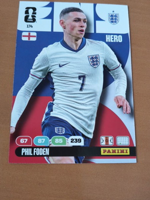 Phil Foden 2026 Panini Adrenalyn XL World Cup card like new