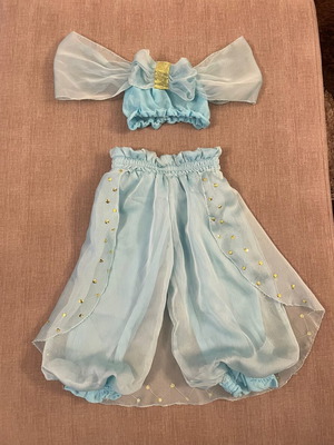 Handmade Disney Princess Jasmine costume new, for 2 years old
