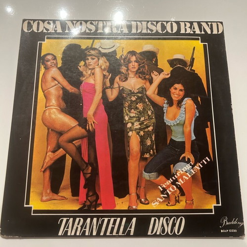 Cosa Nostra Disco Band vinyl record used, disco 1980