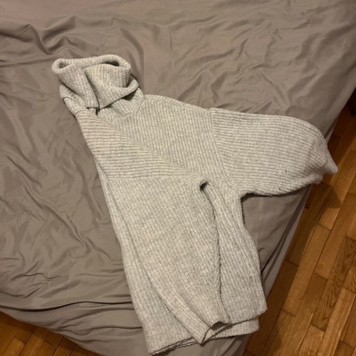 Zara sweater thick used, oversize, gray, size M