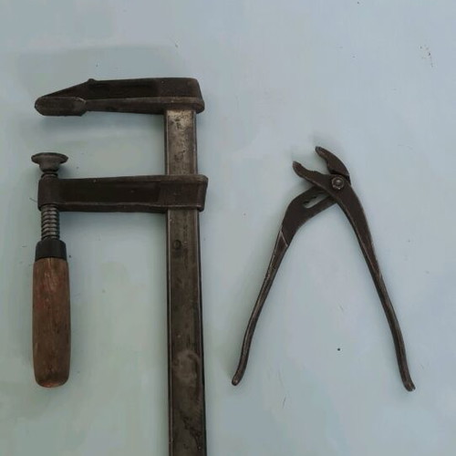 Professional clamp and pliers like new