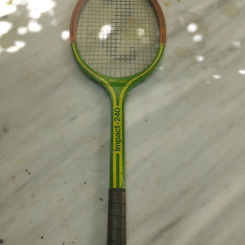 Spalding vintage tennis racket used from the 70s