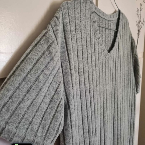 Oversized dress new, pistachio color, size S