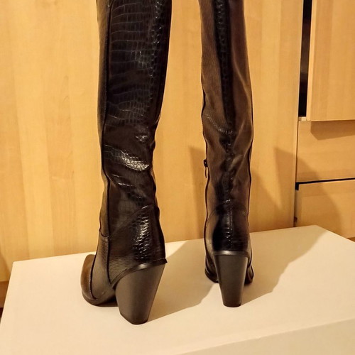Leather boots new, size 40, black