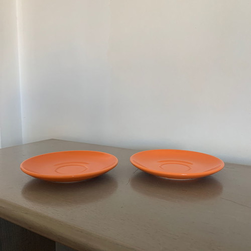 Small plates used, set of 2