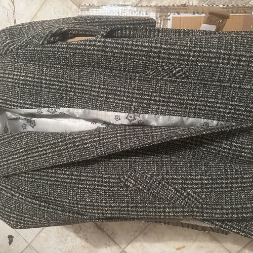 Women's trench coat like new, size small, grey