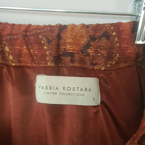 Vasia Kostara skirt new, brown