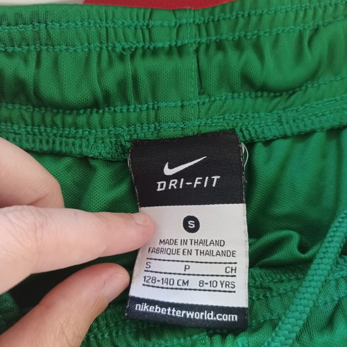 Nike Dri-FIT green sports shorts child small like new