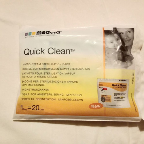 Medela microwave sterilization bag like new