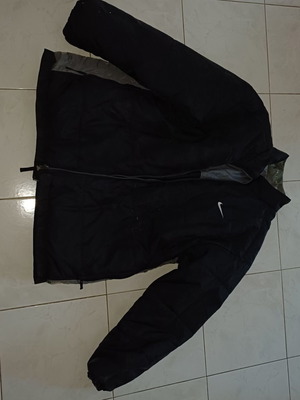 Nike men's reversible jacket, black and grey, XL