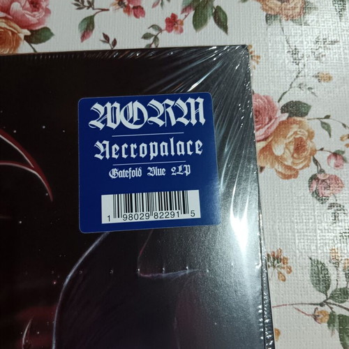 Worm Necropalace double blue vinyl metal masterpiece sealed