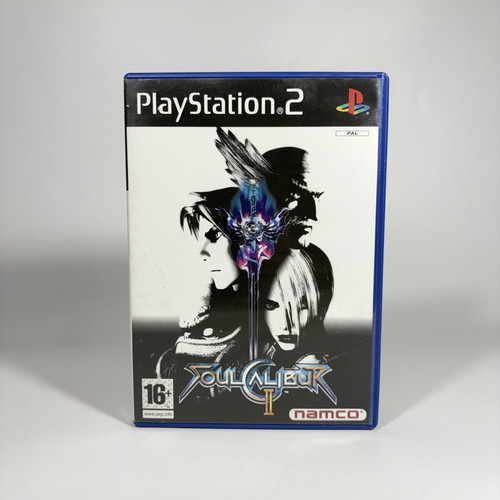 Soulcalibur II PlayStation 2 game used, complete with manual