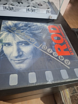 Rod Stewart Camouflage 1984 vinyl record