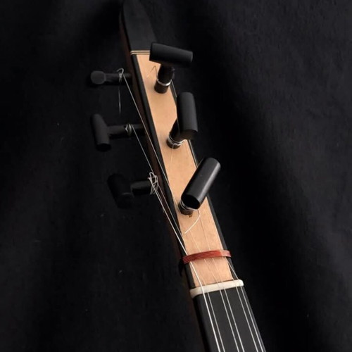 Tambourompouzouko new handcrafted string instrument by Manos Lantzanakis
