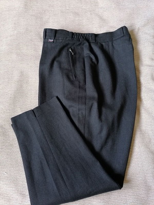 Sylbo women's wool pants new, black, size 2XL