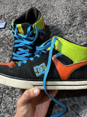 DC Old-School Sneakers used, multicolor, size 42