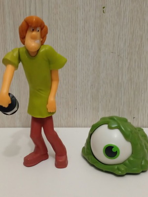 Burger King Hanna Barbera Scooby Doo Shaggy & Swamp Monster figure set