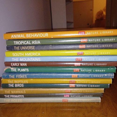 Life Nature Library educational natural history books used, set of 13