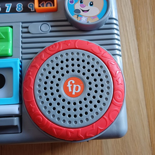 Fisher Price educational cassette player used with music and lights