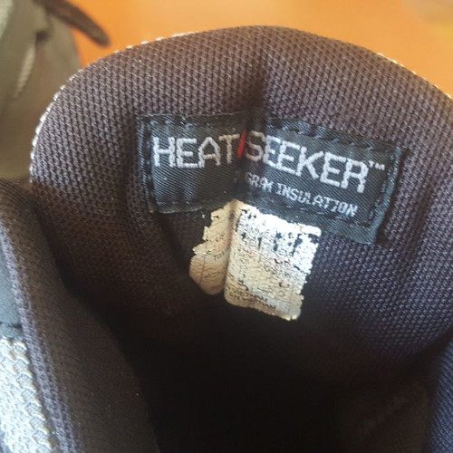 The North Face boots used, Heet Seeker Hydro, gray, size 45