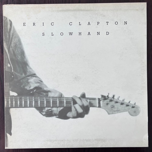 Eric Clapton Slowhand vinyl record used, rock
