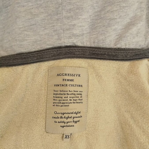 Women's sweatshirt used, size XS, yellow